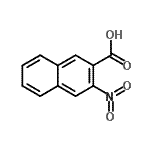 CAS 登录号：73428-03-2， 3-硝基-2-萘甲酸