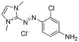 CAS#: 73447-48-0, 3-Chloro-4-(1,3-Dimethylimidazol-1-Ium-2-Yl)Diazenylaniline Chloride