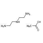 CAS#: 7347-35-5, N-(2-Aminoethyl)-1,2-ethanediamine acetate (1:1)
