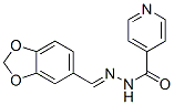CAS 登录号：735-97-7， N-(苯并[1,3]二氧杂环戊烯-5-基亚甲基氨基)吡啶-4-甲酰胺