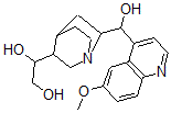 CAS#: 73522-91-5, 1-[7-[Hydroxy-(6-Methoxyquinolin-4-Yl)Methyl]-1-Azabicyclo[2.2.2]Octan-5-Yl]Ethane-1,2-Diol