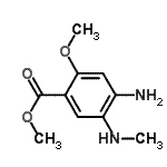 CAS#: 735287-36-2, Methyl 4-amino-2-methoxy-5-(methylamino)benzoate