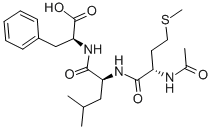 CAS 登录号：73572-34-6， N-乙酰基-L-蛋氨酰-L-亮氨酰-L-苯丙氨酸