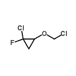 CAS 登录号：73602-59-2， 1-氯-2-(氯甲氧基)-1-氟环丙烷
