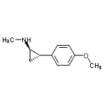 CAS#: 736127-22-3, (1R,2S)-2-(4-Methoxyphenyl)-N-methylcyclopropanamine