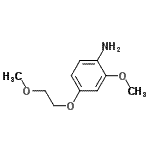 CAS#: 736133-48-5, 2-Methoxy-4-(2-methoxyethoxy)aniline