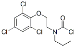 CAS 登录号：73616-22-5， N-丙基-N-[2-(2,4,6-三氯苯氧基)乙基]氨基甲酰氯