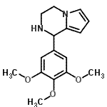 CAS#: 73627-27-7, 1-(3,4,5-Trimethoxyphenyl)-1,2,3,4-tetrahydropyrrolo[1,2-a]pyrazine