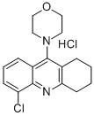 CAS 登录号：73663-86-2， 5-氯-9-吗啉-4-基-1,2,3,4-四氢吖啶盐酸盐