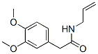 CAS 登录号：73664-30-9， N-烯丙基-2-(3,4-二甲氧基苯基)-乙酰胺