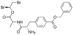 CAS#: 73680-50-9, Benzyl 4-[(2S)-2-Amino-2-[[(1S)-1-(1,2-Dibromoethoxycarbonyl)Ethyl]Carbamoyl]Ethyl]Benzoate
