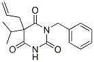 CAS 登录号：73680-95-2， 1-(苯基甲基)-5-丙-2-基-5-丙-2-烯基-1,3-二嗪农-2,4,6-三酮