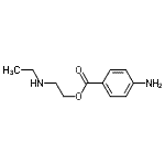 CAS 登录号：736871-17-3， 2-(乙基氨基)乙基4-氨基苯甲酸酯