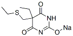 CAS#: 73688-58-1, Sodium 5-Ethyl-5-(Ethylsulfanylmethyl)Pyrimidin-3H-2,4,6-Trione
