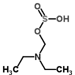 CAS 登录号：736881-52-0， (二乙基氨基)甲基氢亚硫酸酯