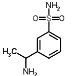 CAS 登录号：736913-57-8， 3-(1-氨基乙基)苯磺酰胺