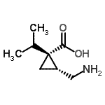 CAS#: 736915-21-2, (1R,2R)-2-(Aminomethyl)-1-isopropylcyclopropanecarboxylic acid