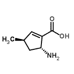 CAS#: 736924-56-4, (3R,5R)-5-Amino-3-methyl-1-cyclopentene-1-carboxylic acid