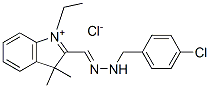 CAS#: 73718-63-5, 1-(4-Chlorophenyl)-N-[(1-Ethyl-3,3-Dimethylindol-1-Ium-2-Yl)Methylideneamino]Methanamine Chloride
