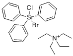 CAS#: 73746-33-5, N,N,N-Triethylethanaminium bromochlorotriphenylstannate