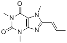CAS#: 73747-39-4, 1,3,7-Trimethyl-8-[(E)-Prop-1-Enyl]Purine-2,6-Dione