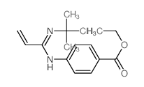 CAS#: 73750-43-3, Ethyl 4-[(N-Tert-Butyl-C-Ethenylcarbonimidoyl)Amino]Benzoate