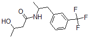 CAS 登录号：73758-50-6， 3-羟基-N-[1-[3-(三氟甲基)苯基]丙-2-基]丁酰胺