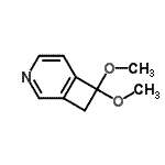 CAS#: 737788-96-4, 7,7-Dimethoxy-3-azabicyclo[4.2.0]octa-1,3,5-triene