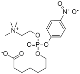 CAS 登录号：73785-43-0， 6-羧基己基磷酰胆碱对硝基苯基酯