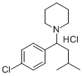 CAS#: 73790-69-9, 1-[1-(4-Chlorophenyl)-3-Methylbutyl]Piperidine Hydrochloride