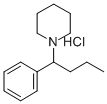 CAS 登录号：73790-85-9， 1-(1-苯基丁基)哌啶盐酸盐