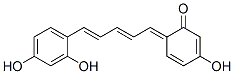 CAS#: 73806-35-6, 6-[5-(2,4-Dihydroxyphenyl)-2,4-Pentadienylidene]-3-Hydroxy-2,4-Cyclohexadien-1-One