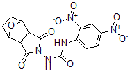 CAS 登录号：73816-38-3， N-[3-(2,4-二硝基苯基)脲基]-7-氧杂双环[2.2.1]庚烷-2,3-二甲酰亚胺