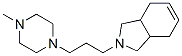 CAS 登录号：73816-65-6， 3a,4,7,7a-四氢-2-[3-(4-甲基-1-哌嗪基)丙基]异吲哚啉