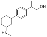 CAS 登录号：73823-85-5， 2-[4-(3-甲基氨基环己基)苯基]丙-1-醇
