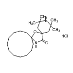 CAS#: 73833-37-1, 2,2,4,4-Tetramethyl-7-oxa-3,20-diazadispiro[5.1.11.2]henicosan-21-one hydrochloride (1:1)