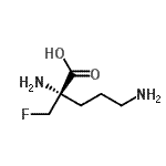 CAS 登录号：73837-15-7， 2-(氟甲基)-L-鸟氨酸