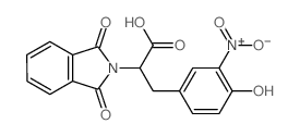 CAS 登录号：73837-59-9， 5-[2-(1,3-二氧代异吲哚-2-基)-3-羟基-3-氧代丙基]-N,2-二羟基苯胺氧化物