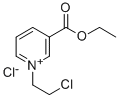 CAS 登录号：73840-41-2， 乙基1-(2-氯乙基)吡啶-1-鎓-3-羧酸酯氯化物