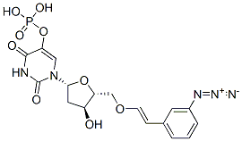 CAS#: 73847-63-9, [(2R,3S,5R)-5-[5-[(E)-2-(3-Azidophenyl)Ethenyl]-2,4-Dioxopyrimidin-1-Yl]-3-Hydroxyoxolan-2-Yl]Methyl Dihydrogen Phosphate