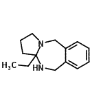 CAS#: 738523-30-3, 3a-Ethyl-2,3,3a,4,5,10-hexahydro-1H-pyrrolo[1,2-b][2,4]benzodiazepine