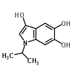 CAS#: 73853-05-1, 1-Isopropyl-1H-indole-3,5,6-triol