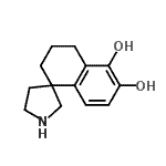 CAS#: 738534-56-0, 3,4-Dihydro-2H-spiro[naphthalene-1,3'-pyrrolidine]-5,6-diol