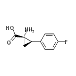 CAS#: 738541-61-2, (1S,2R)-1-Amino-2-(4-fluorophenyl)cyclopropanecarboxylic acid