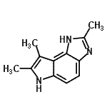 CAS#: 73857-51-9, 2,7,8-Trimethyl-1,6-dihydroimidazo[4,5-e]indole