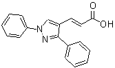 CAS#: 73912-52-4, (2E)-3-(1,3-Diphenyl-1H-pyrazol-4-yl)acrylic acid