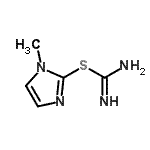 CAS#: 739320-81-1, 1-Methyl-1H-imidazol-2-yl carbamimidothioate
