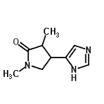 CAS 登录号：739345-95-0， 4-(1H-咪唑-4-基)-1,3-二甲基-2-吡咯烷酮