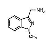 CAS#: 739359-10-5, 1-(1-Methyl-1H-indazol-3-yl)methanamine