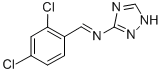 CAS#: 73953-90-9, 1-(2,4-Dichlorophenyl)-N-(2H-1,2,4-Triazol-3-Yl)Methanimine